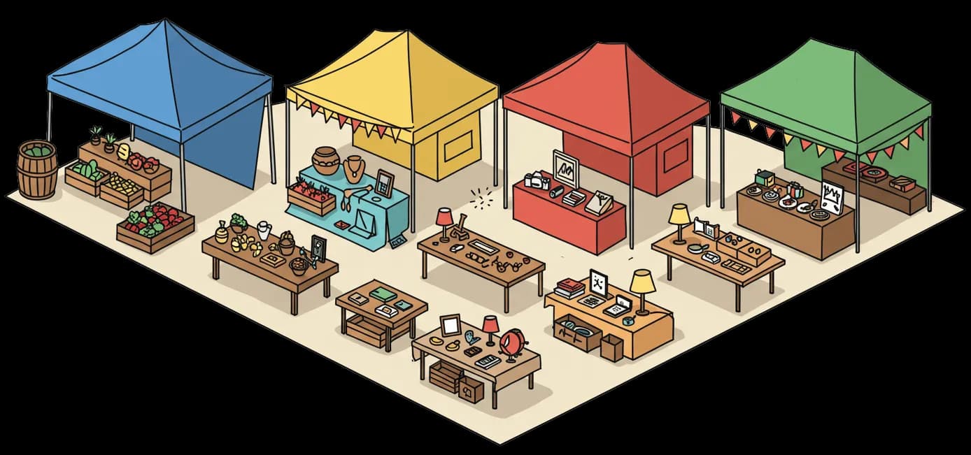 Tentposts Art