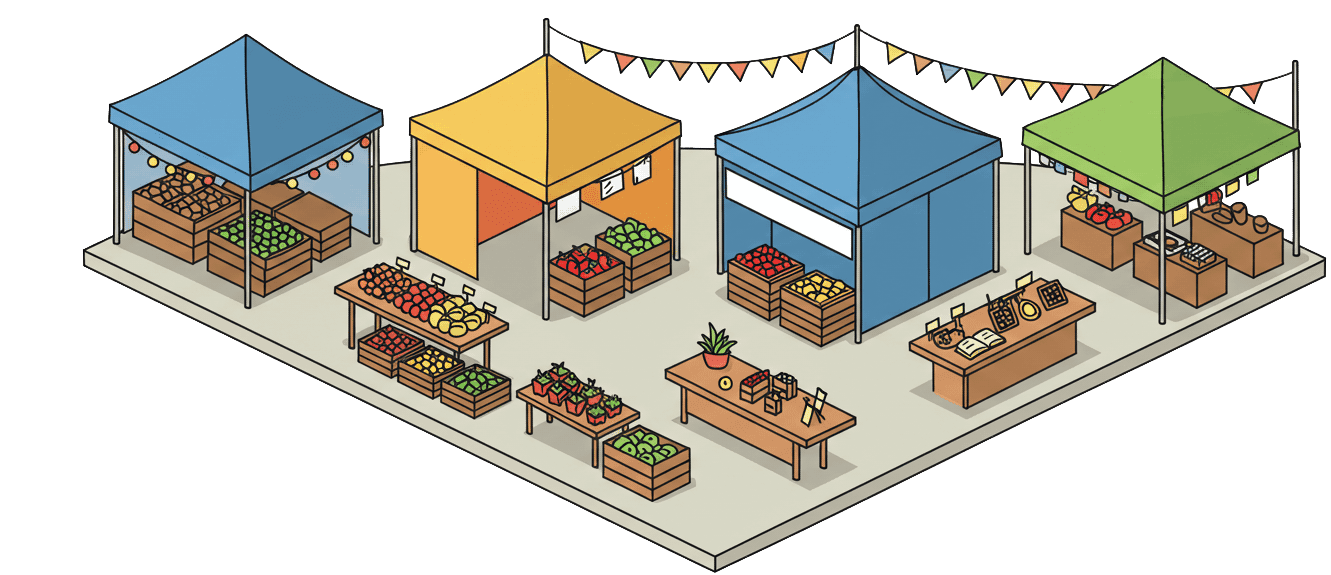 Tentposts Art